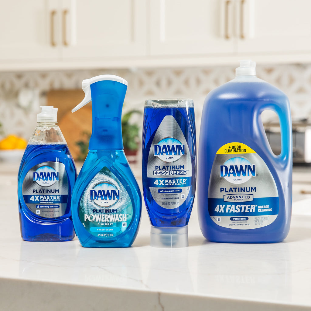 Dawn Platinum Bleach Alternative Dish Soap - Dishwashing Liquid, Clean Lemon, 24 fl oz