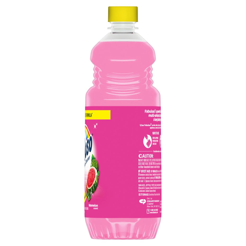 Fabuloso Watermelon Multi-Purpose Cleaner 2X Concentrated Formula Floor Cleaner - 56oz