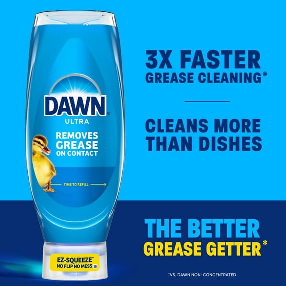 2 pack Dawn Ultra - EZ Squeeze Dish Soap, Dishwashing Liquid, Strawberry Fields, 22oz