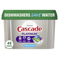 Cascade Platinum Action Pacs - Dishwasher Detergent, Fresh, 45 Count