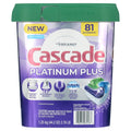 Cascade Platinum Plus ActionPacs Dishwasher Detergent Pods Fresh Scent (81 Count)