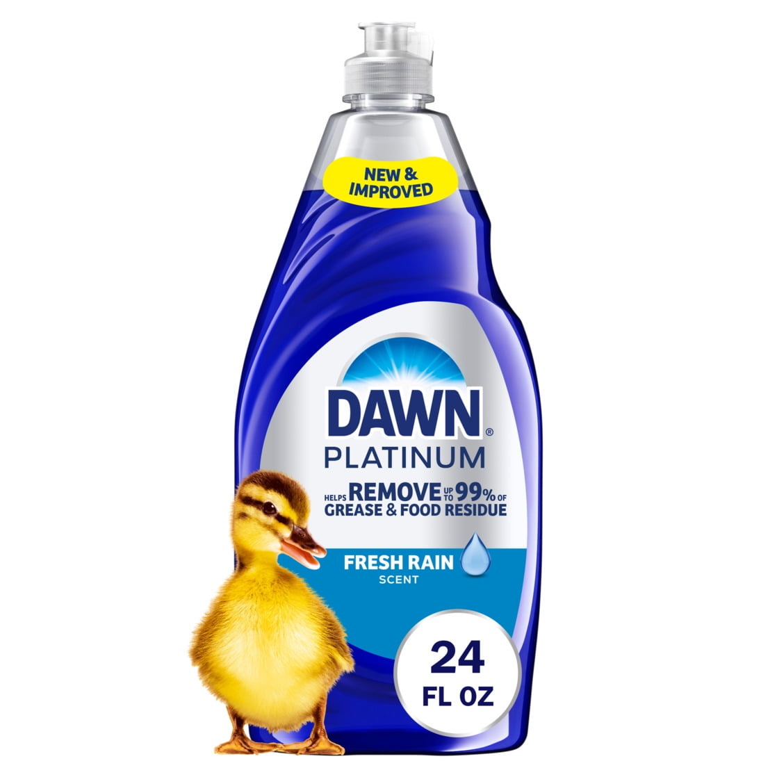 Dawn Platinum - Dish Soap Fresh Rain, 24oz