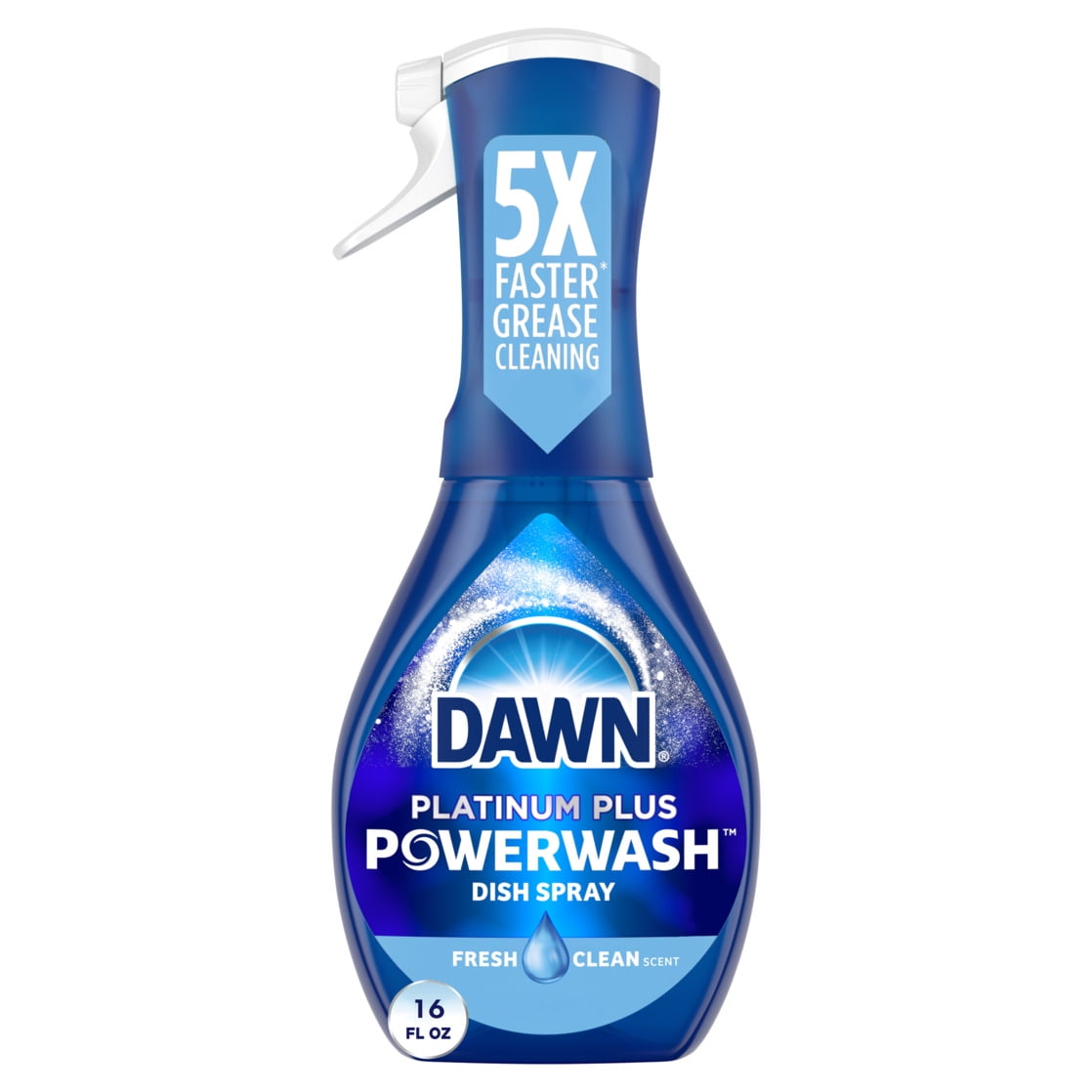 Dawn Powerwash Spray - Dish Soap, Dishwashing Liquid, Fresh, 1 Starter Kit, 16 Fl Oz