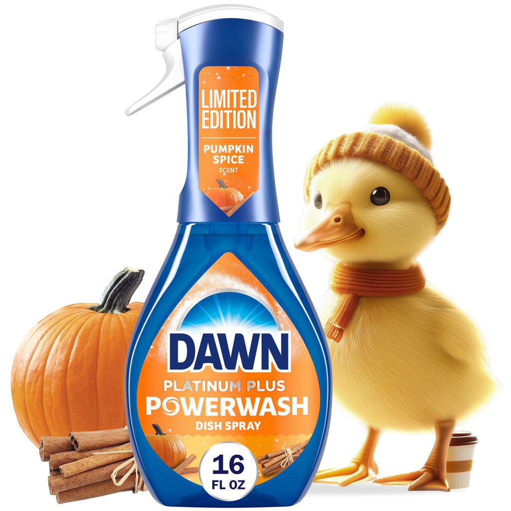 Dawn Powerwash Spray - Dish Soap, Dishwashing Liquid, Pumpkin Spice, 1 Starter Kit, 16 fl oz