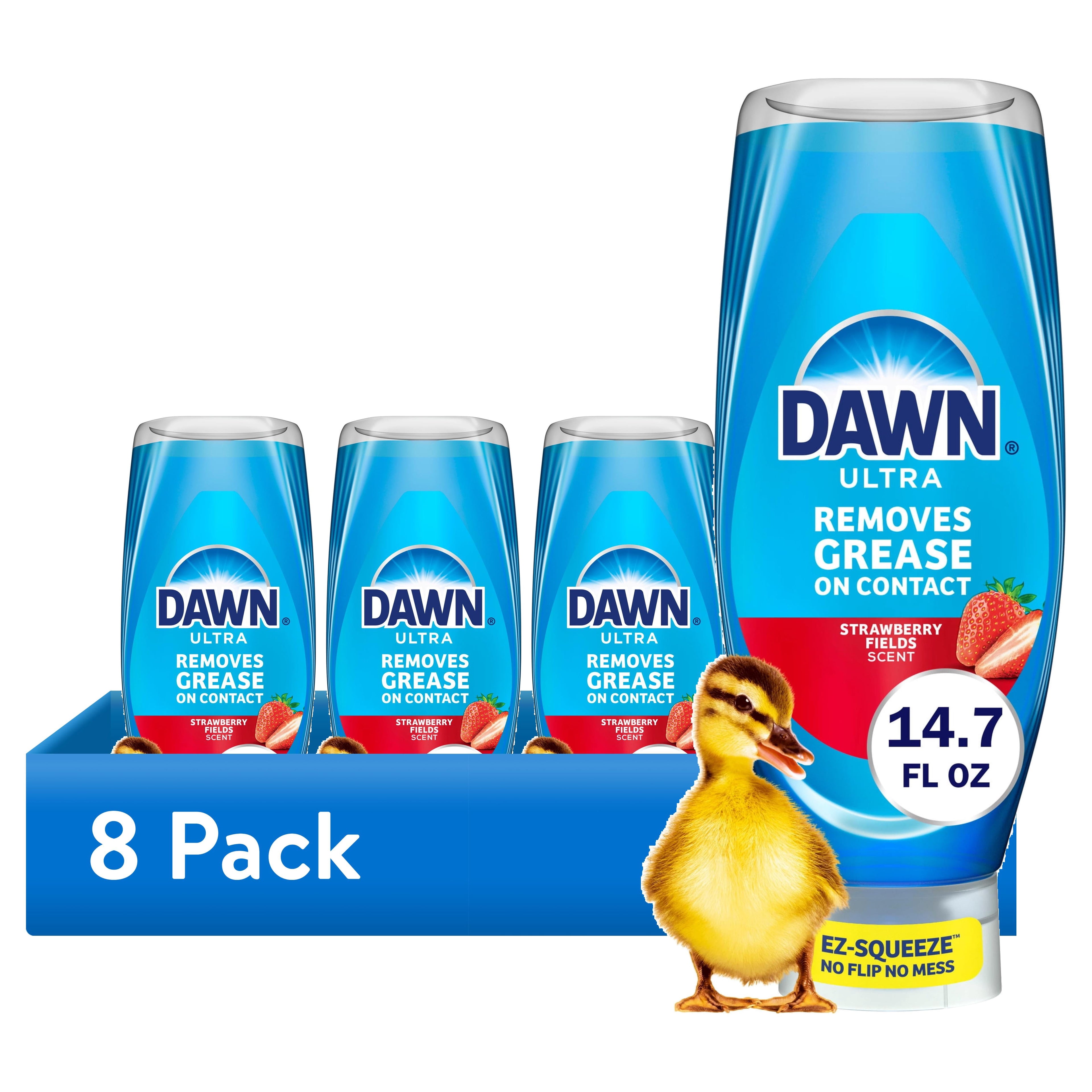 Dawn UltraEZ Squeeze Dish Soap Strawberry Fields - 14.7oz - 8-Pack