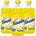 Fabuloso All-Purpose Cleaner Lemon - Fabuloso Floor Cleaner, Multi-Purpose Cleaner (Pack of 3)