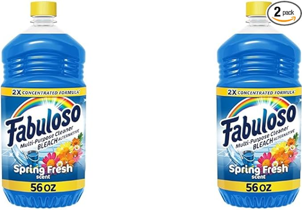 Fabuloso All-Purpose Cleaner - Tropical Spring, 56 Oz Pack of 2