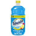 Fabuloso 2X Multi-Purpose Cleaner - No Rinse Floor Cleaner, Tropical Spring Scent, 56 fl oz
