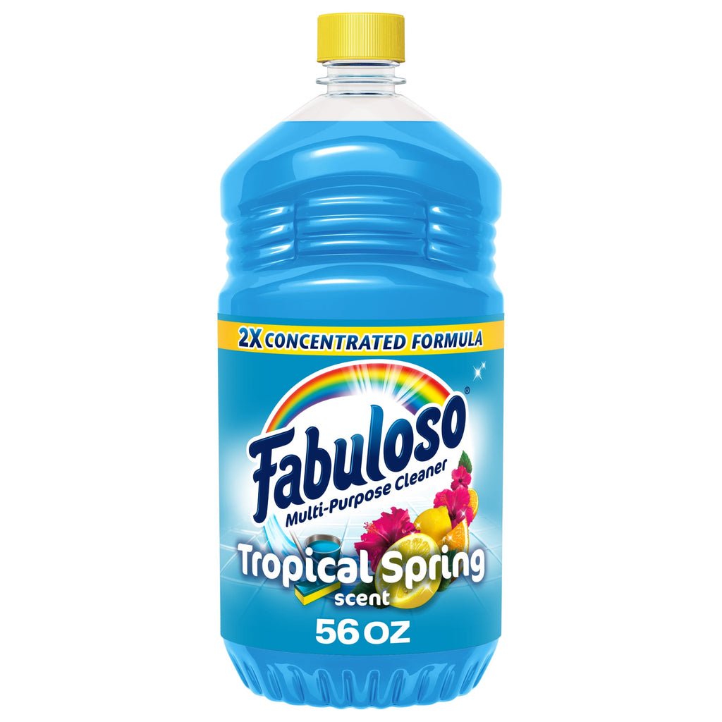 Fabuloso Multi-Purpose Cleaner & Floor Cleaner 2x Concentrated - Tropical Spring - 56 fl oz