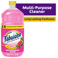 Fabuloso 2X Multi-Purpose Cleaner - No Rinse Floor Cleaner, Watermelon Scent, 56 fl oz