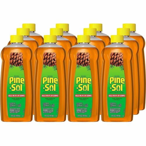 Pine-Sol Multi-Surface Floor Cleaner - Original, 14 Fluid Ounces - 12-Pack