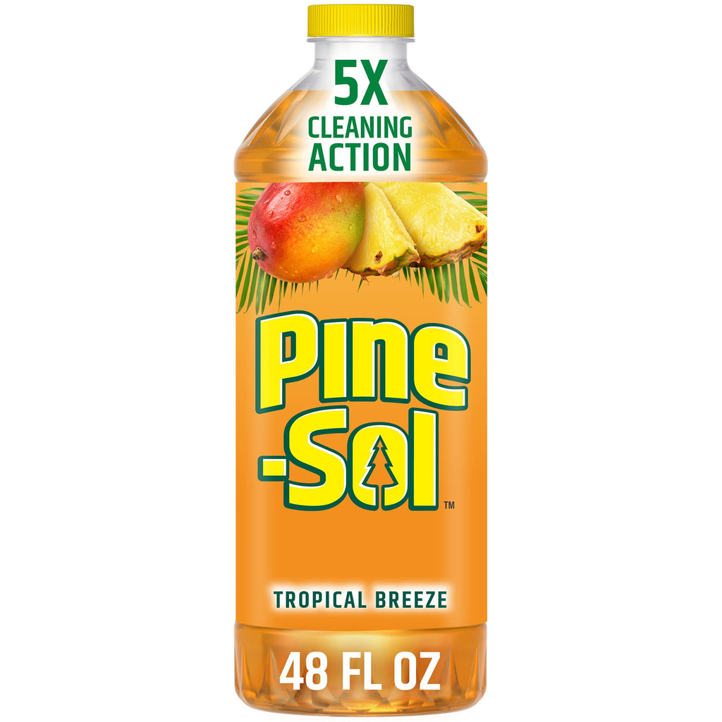 Pine-Sol Multi-Surface Cleaner - Tropical Breeze, 48 Fluid Ounces