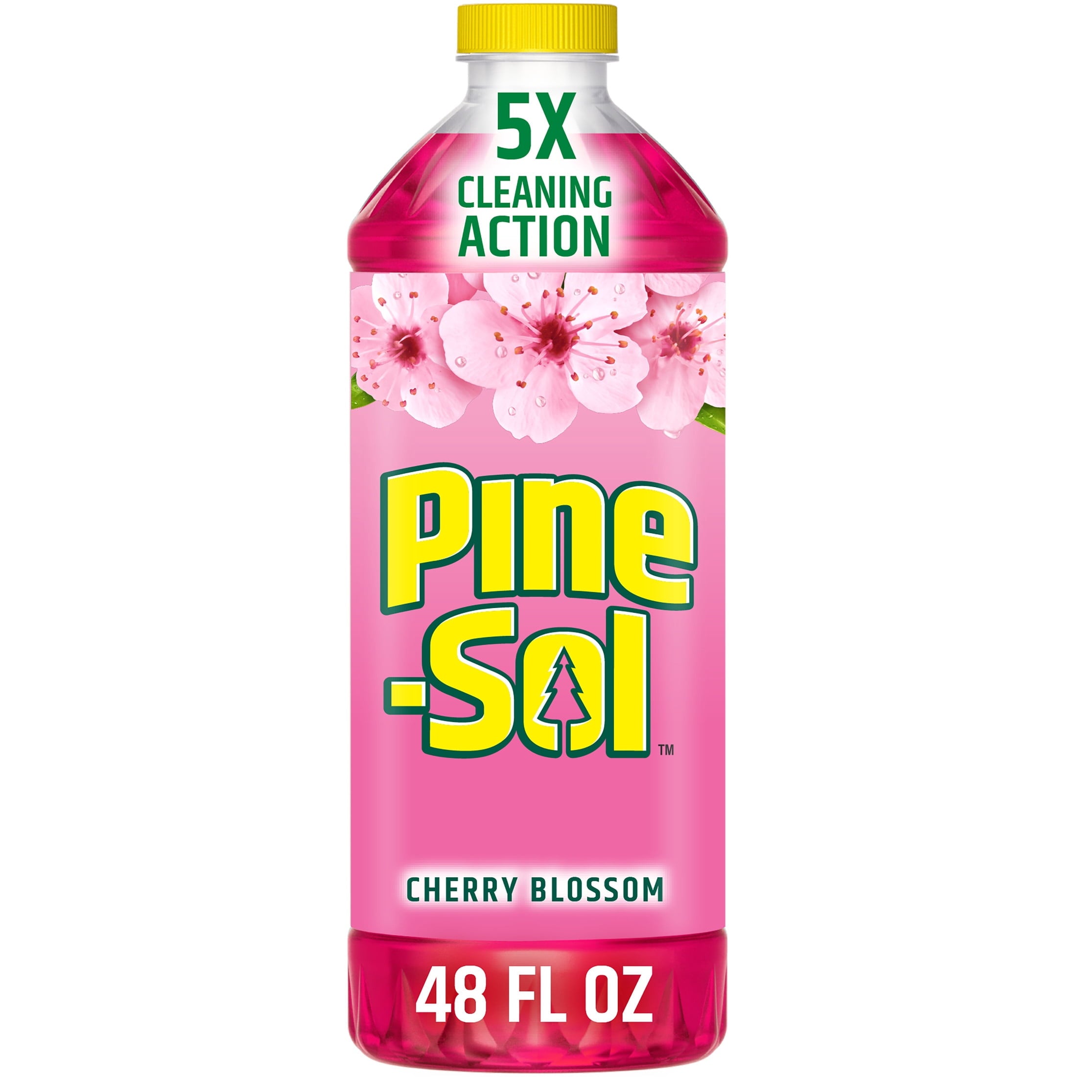 Pine-Sol Multi-Surface Cleaner - Cherry Blossom, 48 Fluid Ounces