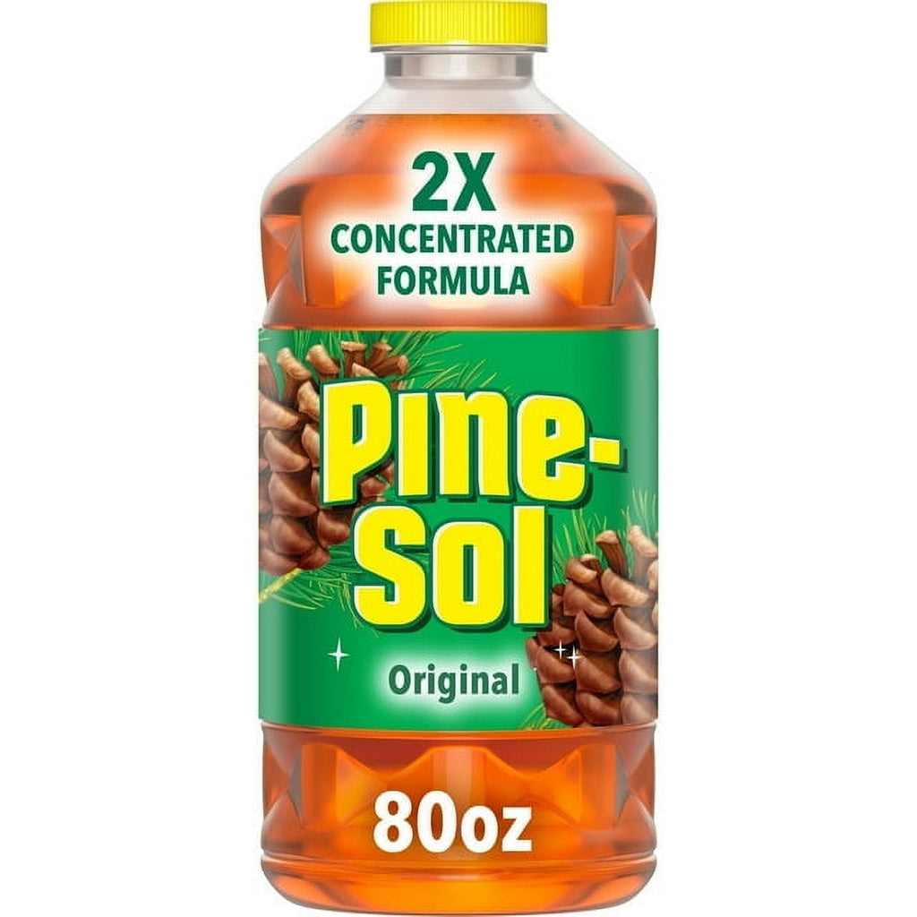 Pine-Sol Multi-Surface Cleaner - Original, 80 Fluid Ounces (Pack of 2)