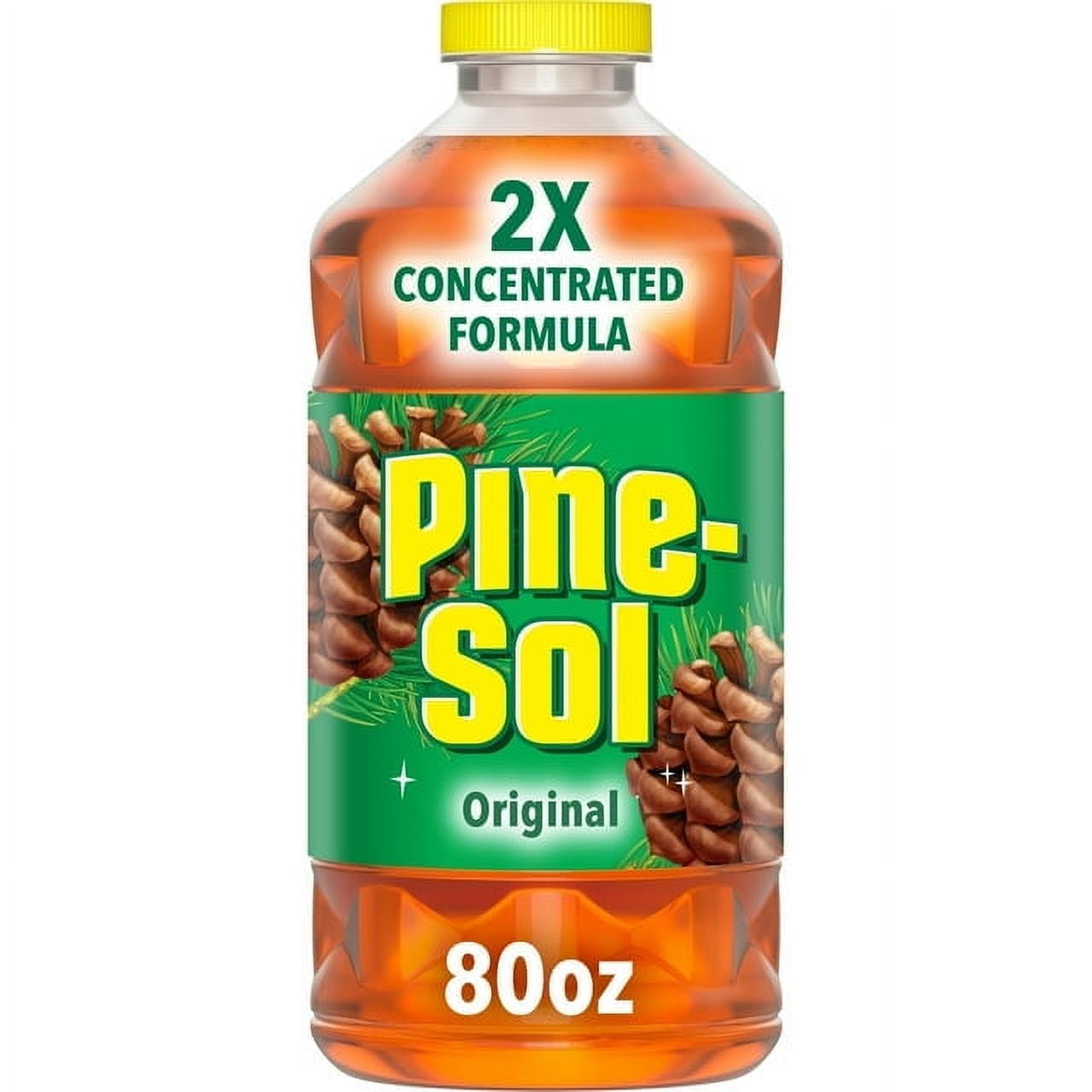Pine-Sol Multi-Surface Cleaner - Original, 80 Fluid Ounces (Pack of 2)