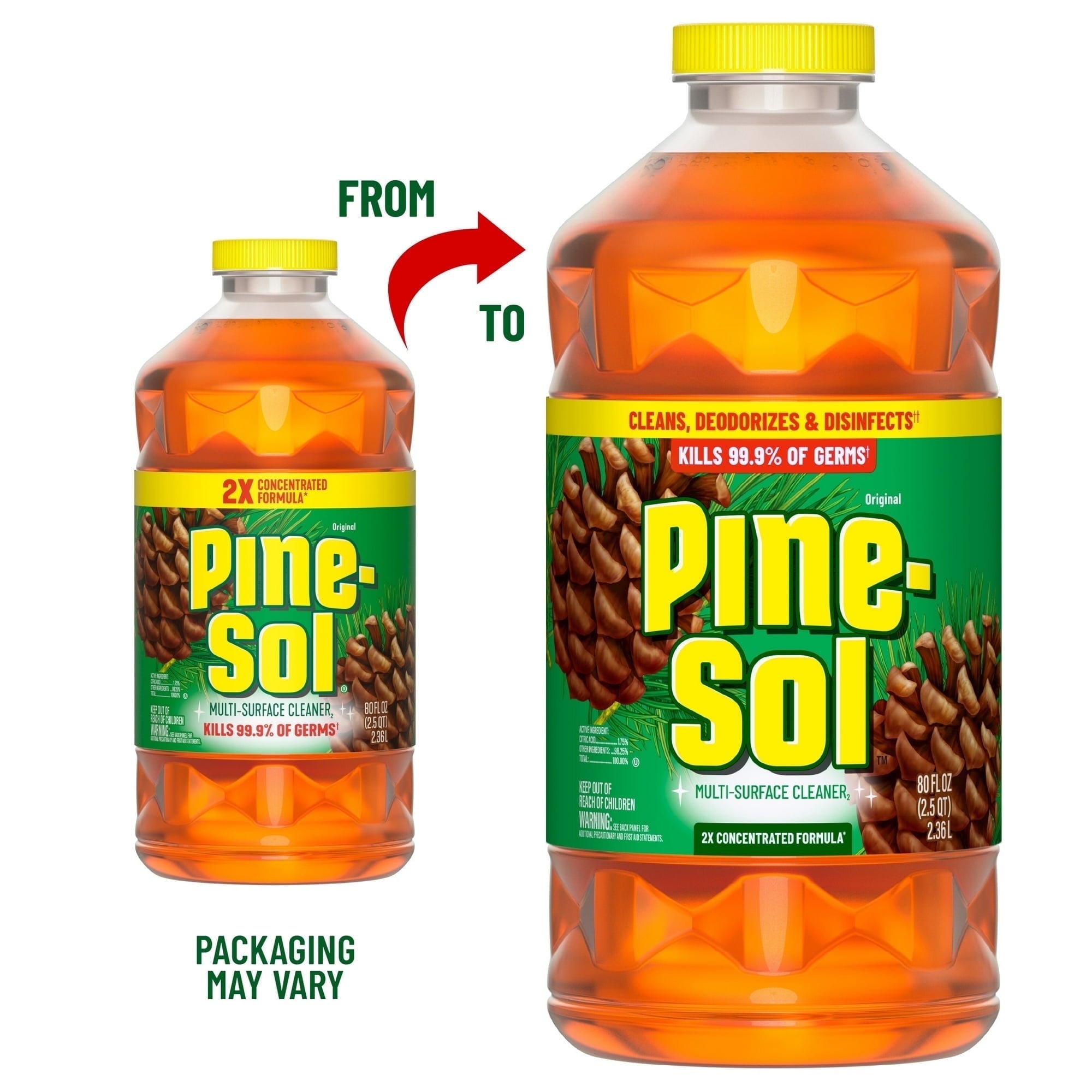 Pine-Sol Multi-Surface Cleaner - Original Pine, 80 Fluid Ounces