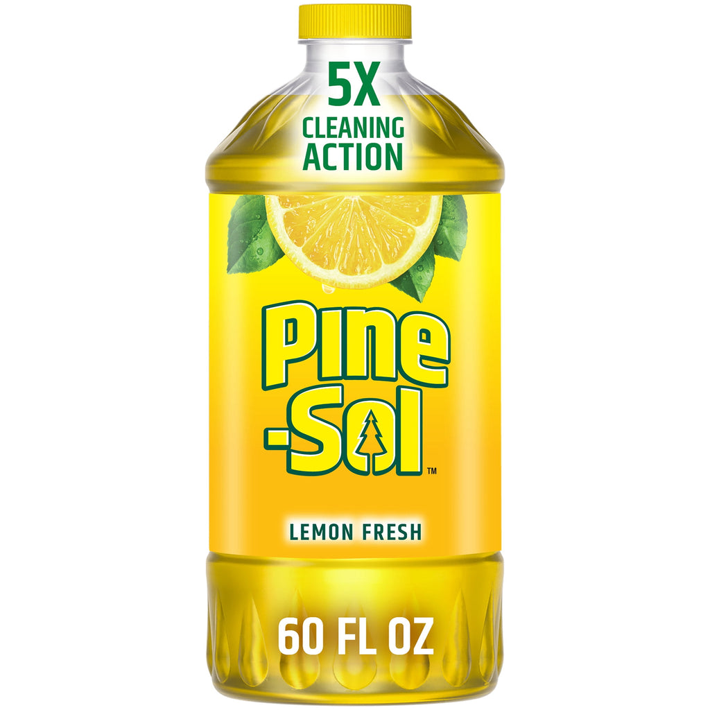 Pine-Sol Multi-Surface Floor Cleaner - Lemon Fresh, 60 Fluid Ounces