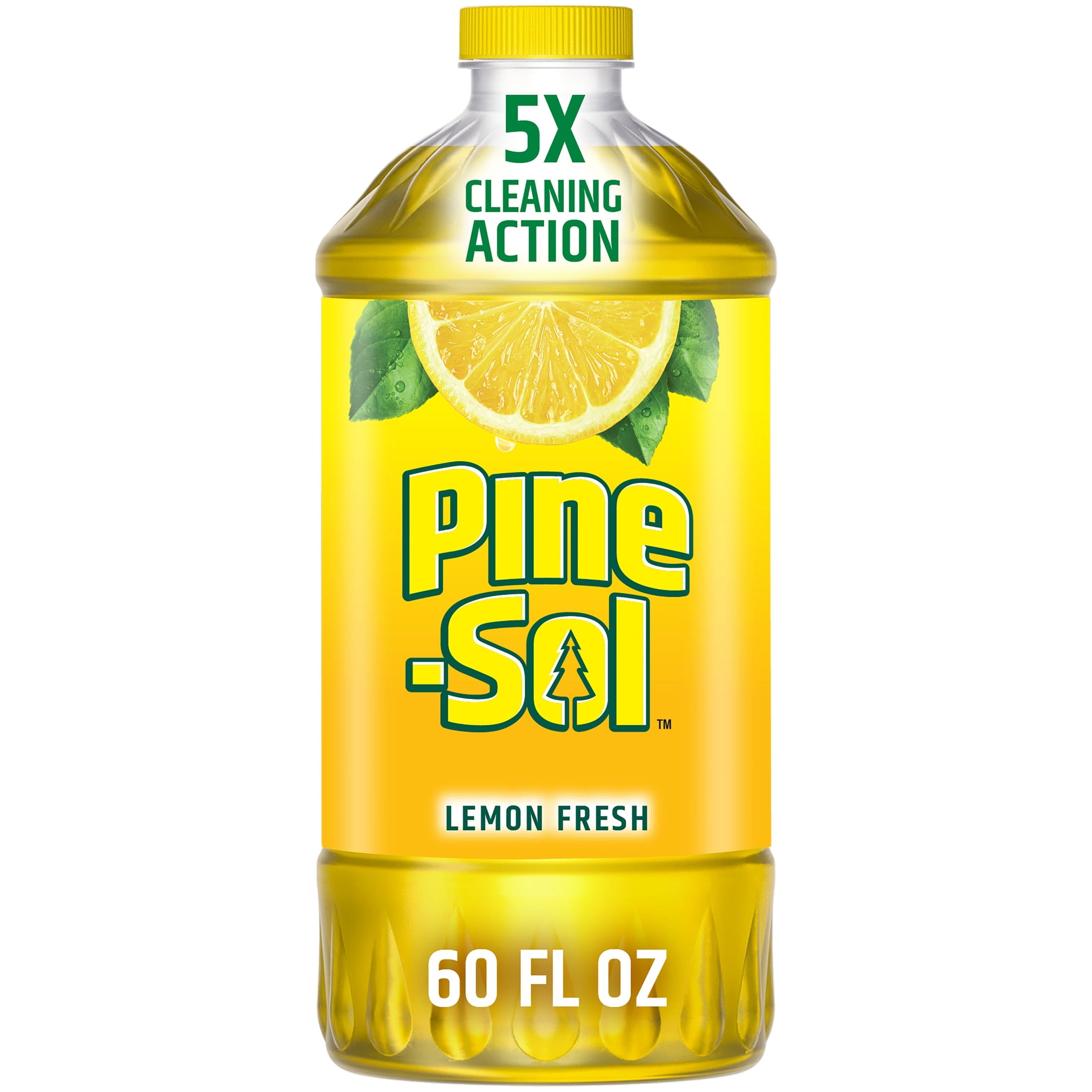 Pine-Sol Multi-Surface Floor Cleaner - Lemon Fresh, 60 Fluid Ounces