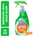 Scrubbing Bubbles Disinfectant Bathroom Shower & Tub Cleaner Grime Fighter Spray - Citrus, 32 oz