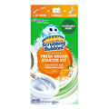 Scrubbing Bubbles Fresh Brush Toilet Bowl Cleaning System Starter Kit - Stain Removing, Citrus Action Scent, Includes: Wand + 4 Refills + 1 Stand
