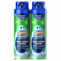 Scrubbing Bubbles Mega Shower Aerosol - Disinfectant Spray, Rainshower Scent, 20 oz, Pack Of 2.