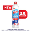 Windex Fast Shine Foam Glass - Window, and Mirror All-Purpose Cleaner, No-Drip Aerosol Cleaning Spray, Grapefruit, 19 oz
