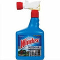 Windex Outdoor Glass & Patio Concentrated Cleaner - Outdoor Glass Cleaner - 2 Count - 32 Fl Oz — Household & Commercial Use, Effective Formula