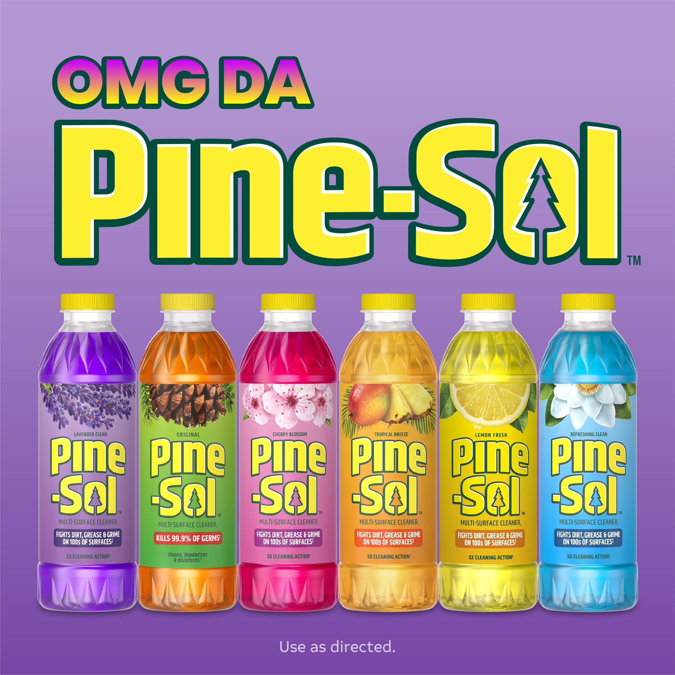 Pine-Sol Multi-Surface Floor Cleaner - Lavender Clean, 60 Fluid Ounces