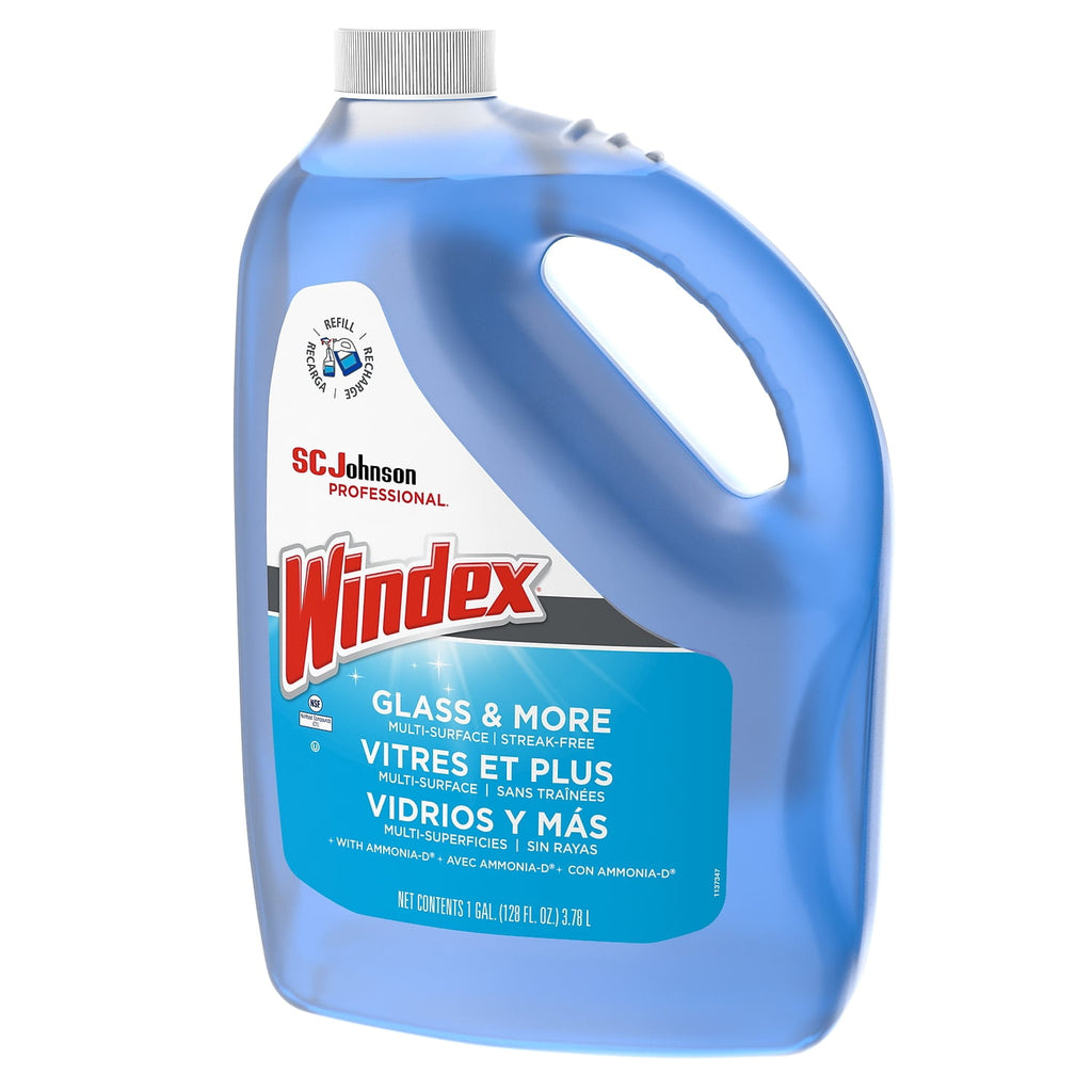 Windex Glass Cleaner with Ammonia-D Floral 128 oz. 696503 Count