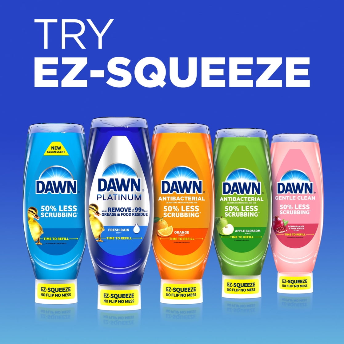 Dawn Ultra Antibacterial EZ-Squeeze Hand Soap - Orange Scent, 22 fl oz - 2-Pack