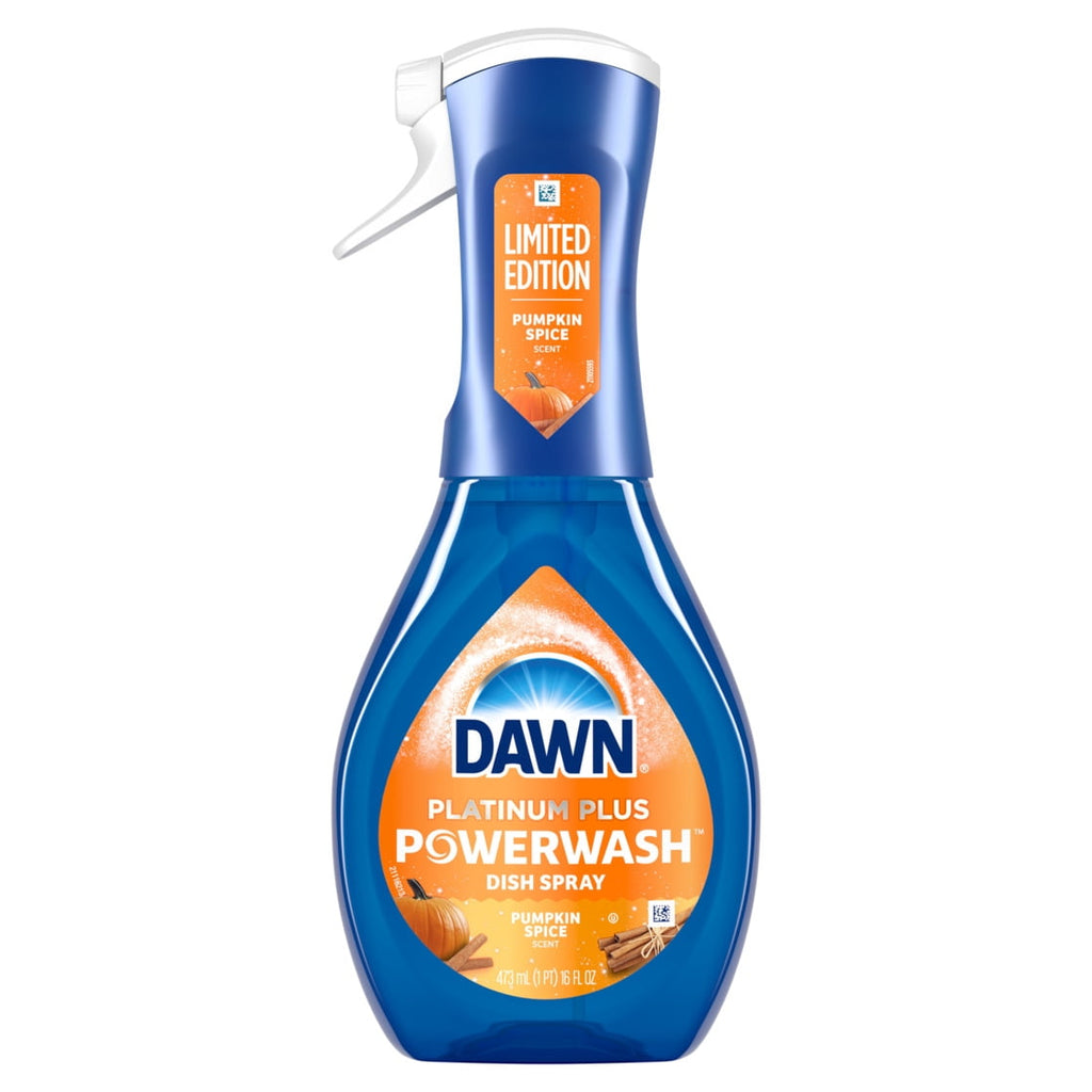 Dawn Powerwash Spray - Dish Soap, Dishwashing Liquid, Pumpkin Spice, 1 Starter Kit, 16 fl oz