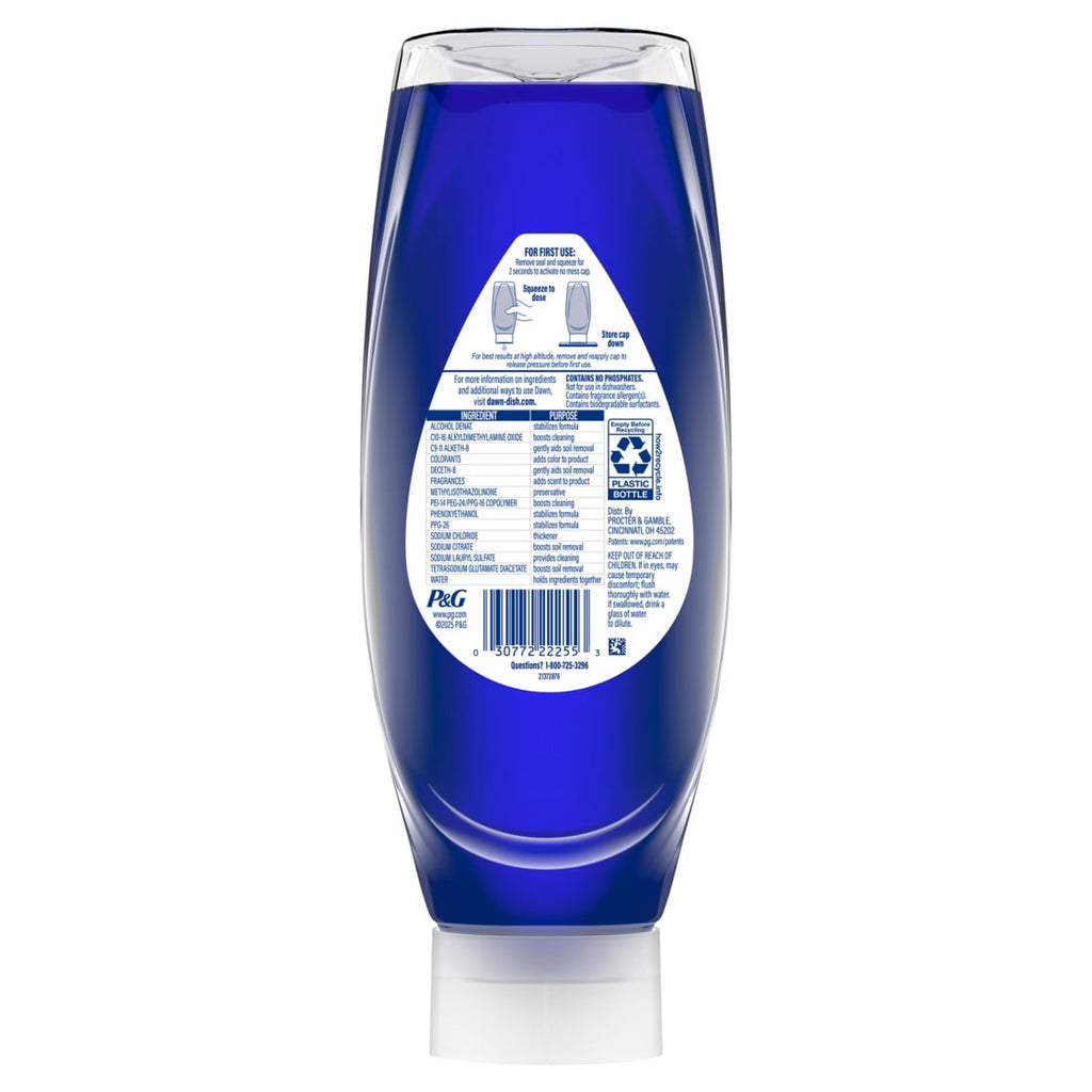 Dawn Platinum EZ Squueze Dish Soap Wild Jasmine