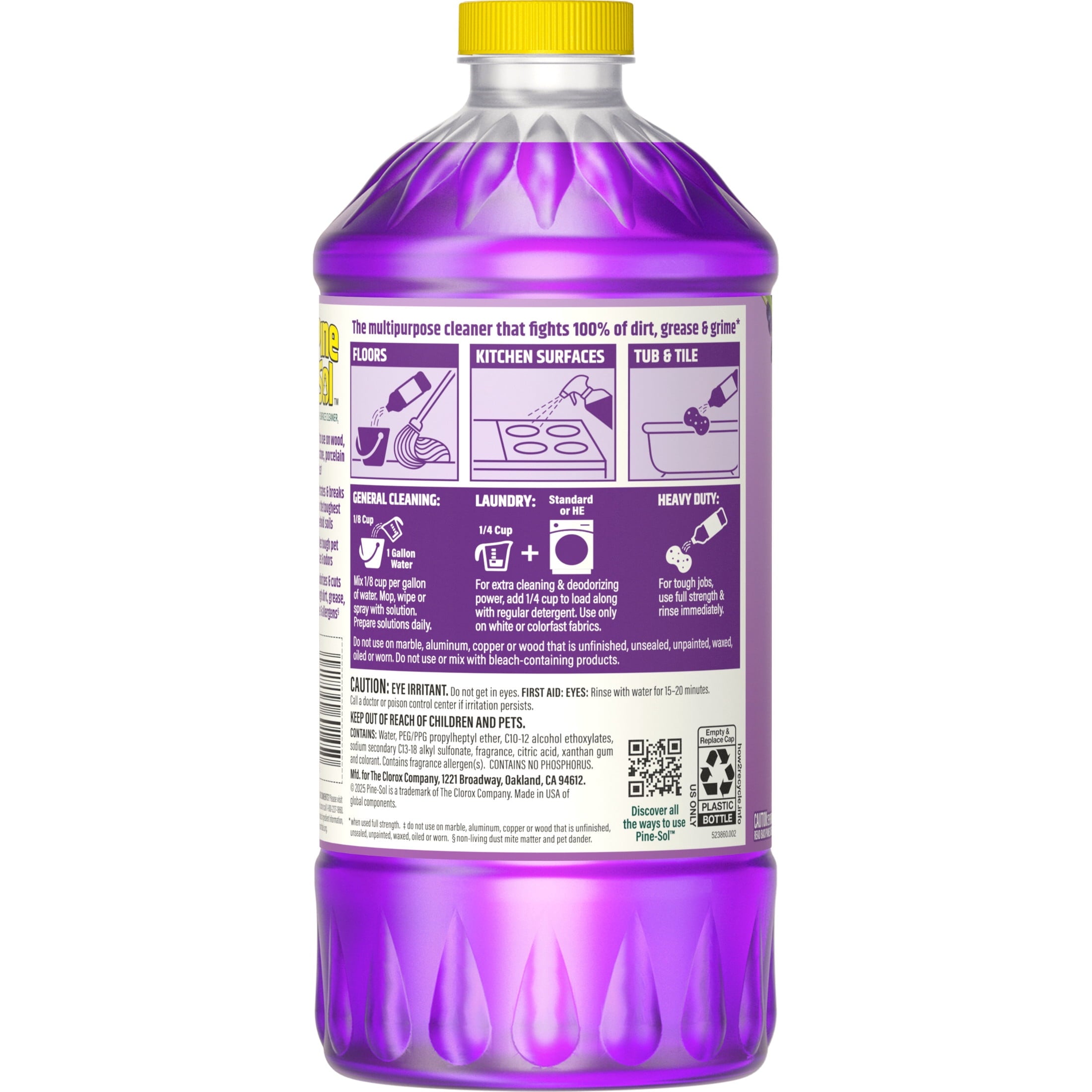 Pine-Sol Multi-Surface Floor Cleaner - Lavender Clean, 60 Fluid Ounces