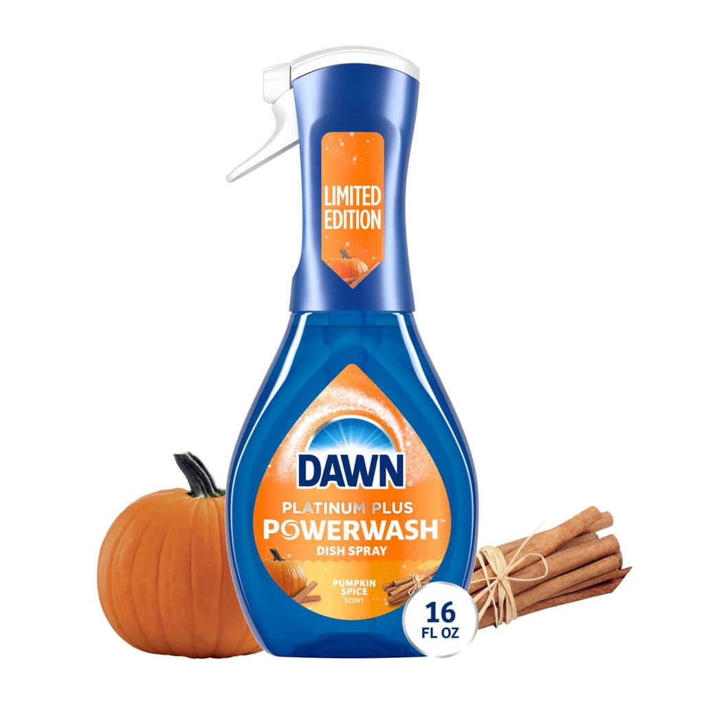 Dawn Powerwash Spray - Dish Soap, Dishwashing Liquid, Pumpkin Spice, 1 Starter Kit, 16 fl oz