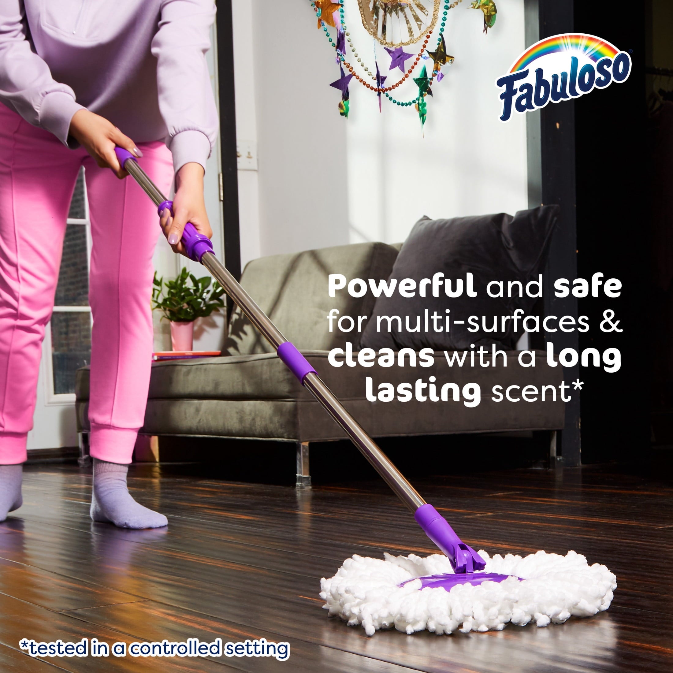 Fabuloso Multi-Purpose Cleaner - 2X Concentrated Formula, Limited Edition, Carnaval Scent, 33.8 fl oz