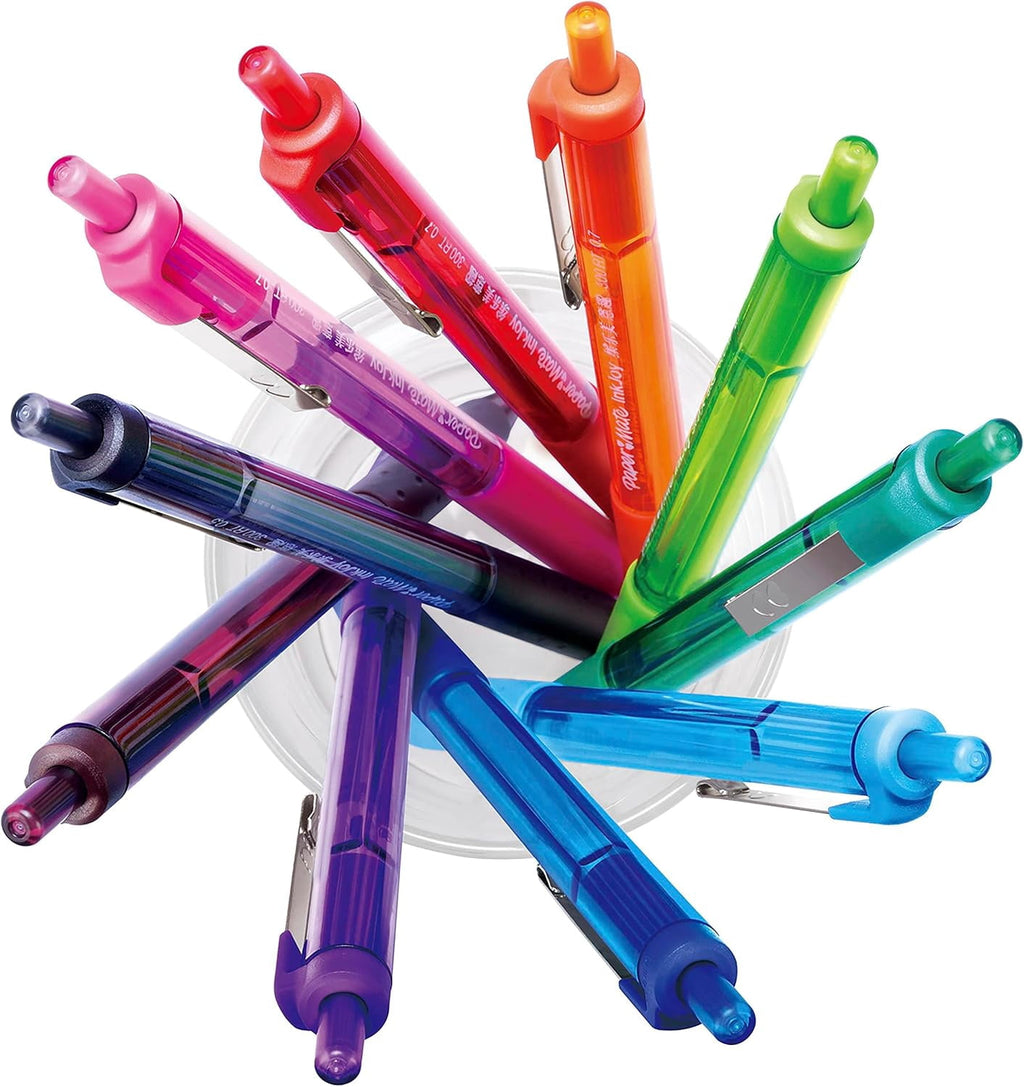2 Pack - Paper Mate InkJoy 300RT Retractable Ballpoint Pens - Medium Point (1.0mm), 24 Count