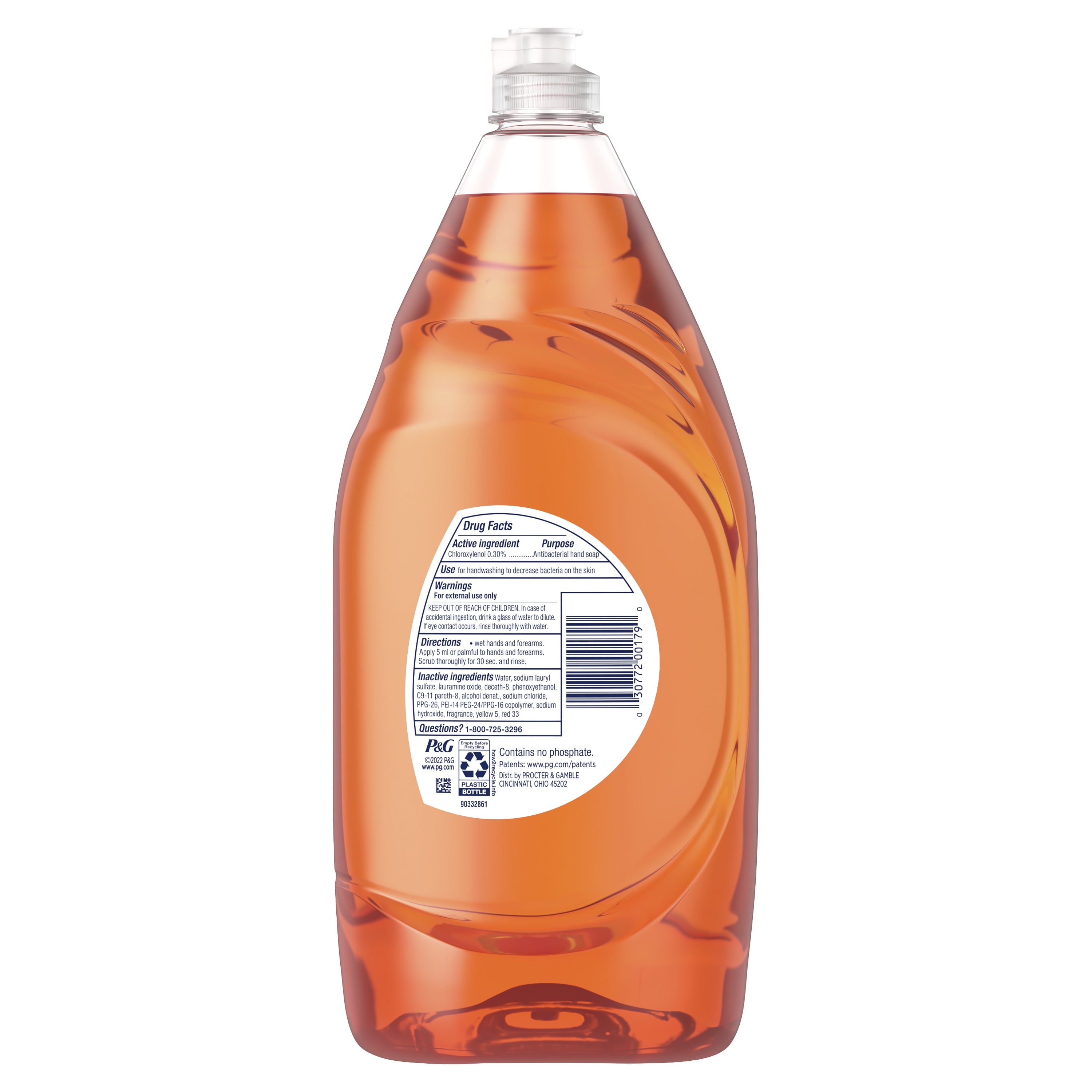 Dawn Liquid Dish Soap - Orange Scent, 40 fl oz