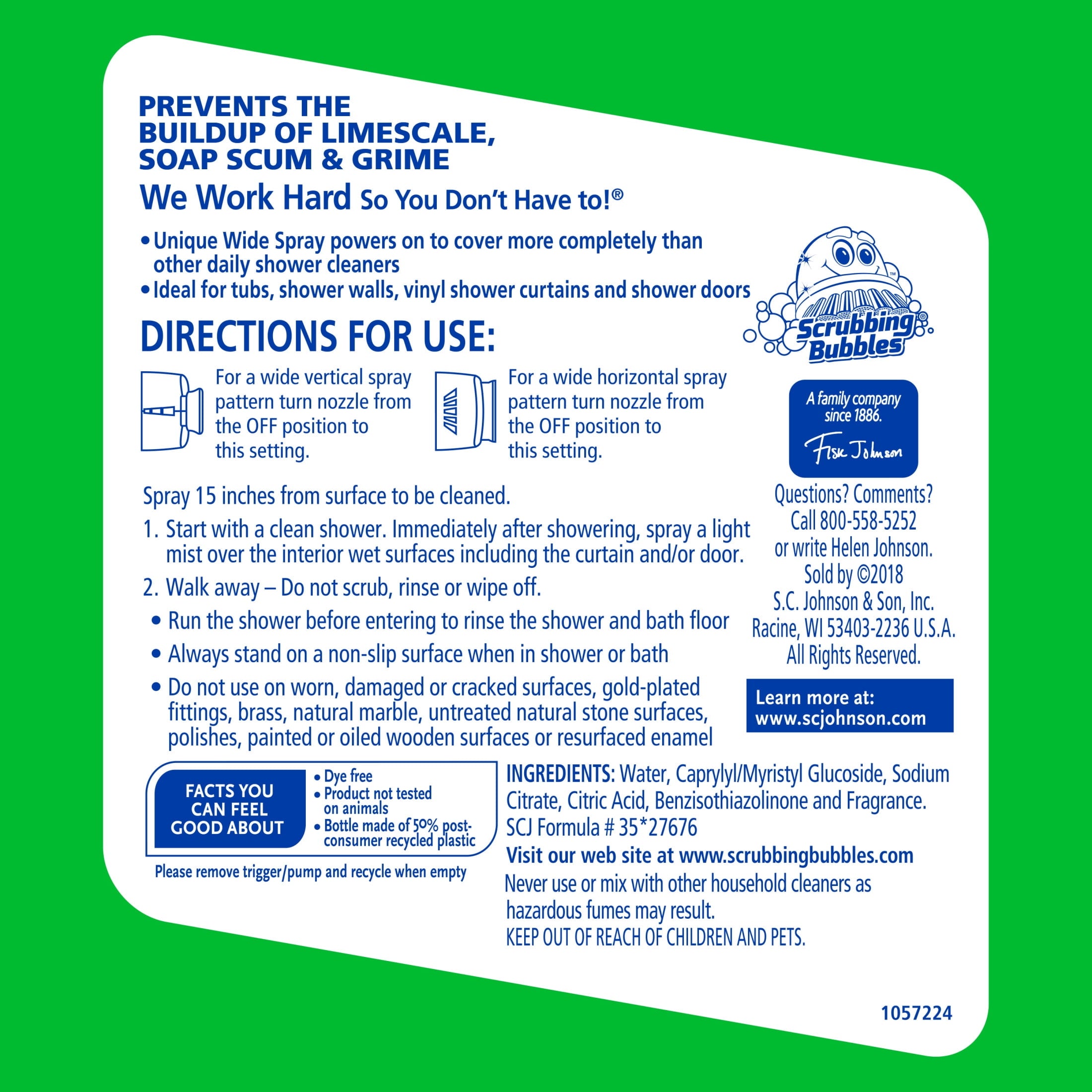 Scrubbing Bubbles Bathroom Cleaners - 32 Ounce