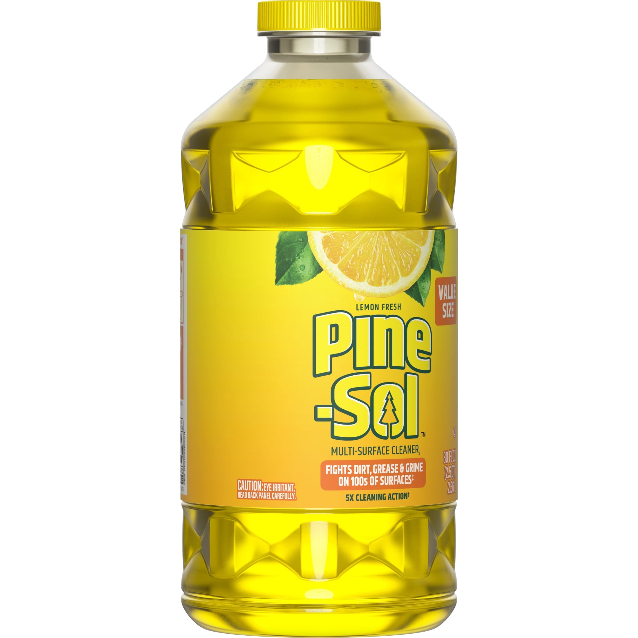 Pine-Sol Multi-Surface Cleaner - Lemon Fresh, 80 Fluid Ounces