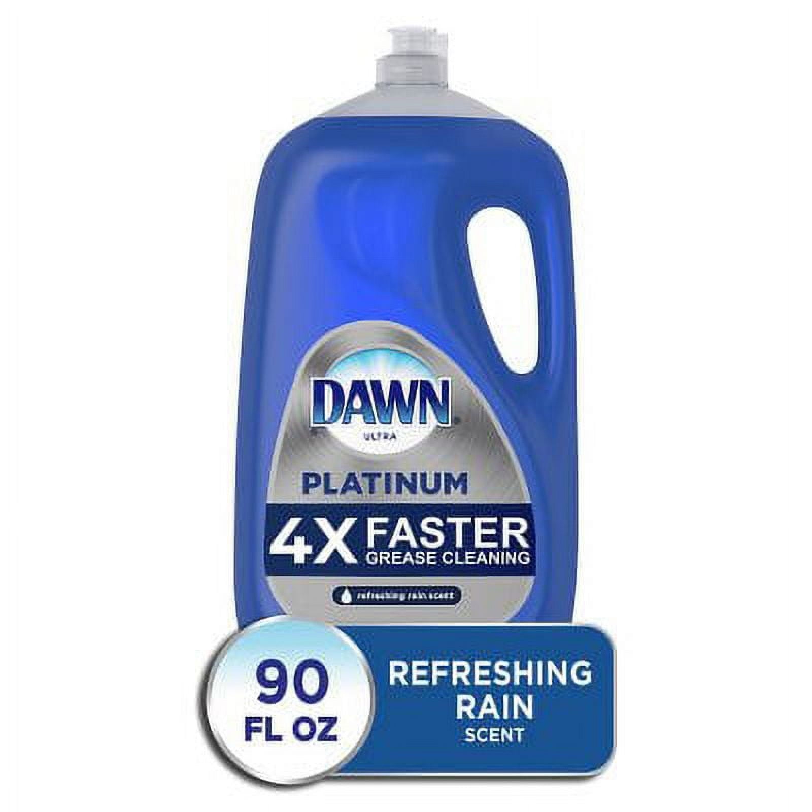 Dawn Platinum Dishwashing Liquid Dish Soap - Refreshing Rain (90 oz.)