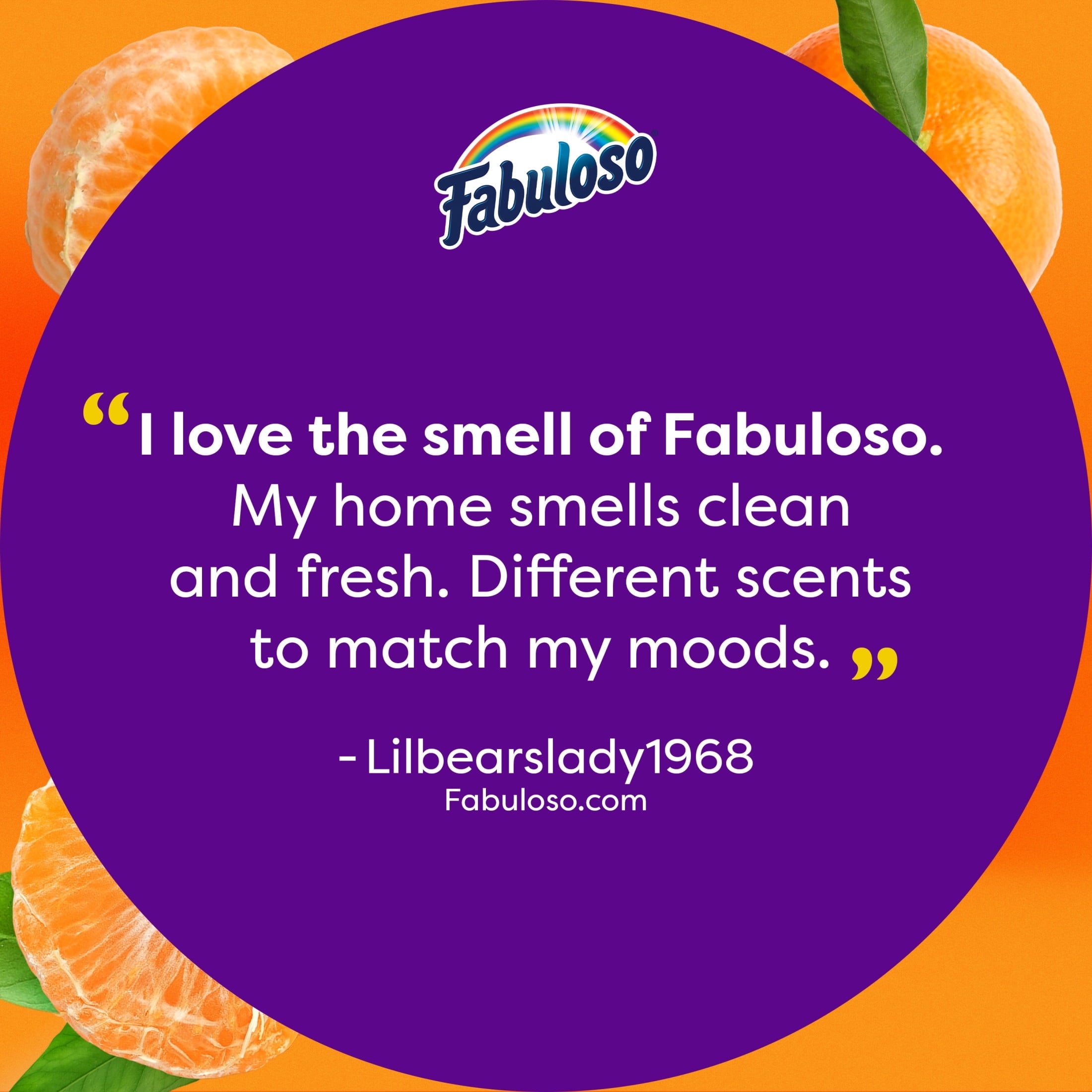 Fabuloso 2X Multi-Purpose Cleaner - No Rinse Floor Cleaner, Tangerine Scent, 56 fl oz