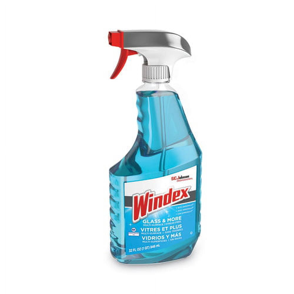 Ammonia-D Glass Cleaner - Floral, 32 Oz Spray Bottle - Bundle of 2 Each