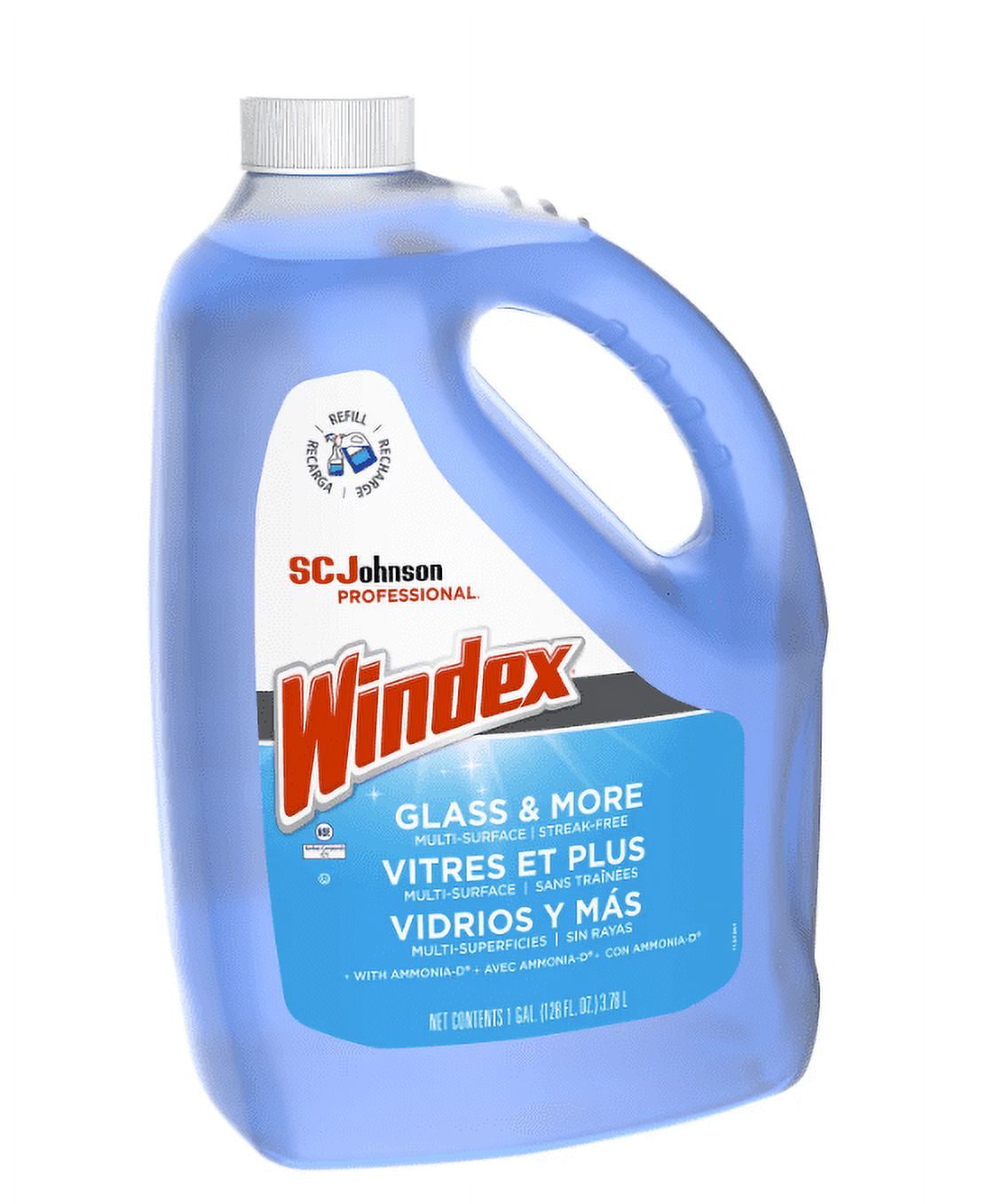Windex Glass Cleaner with Ammonia-D - Floral, 128 oz.