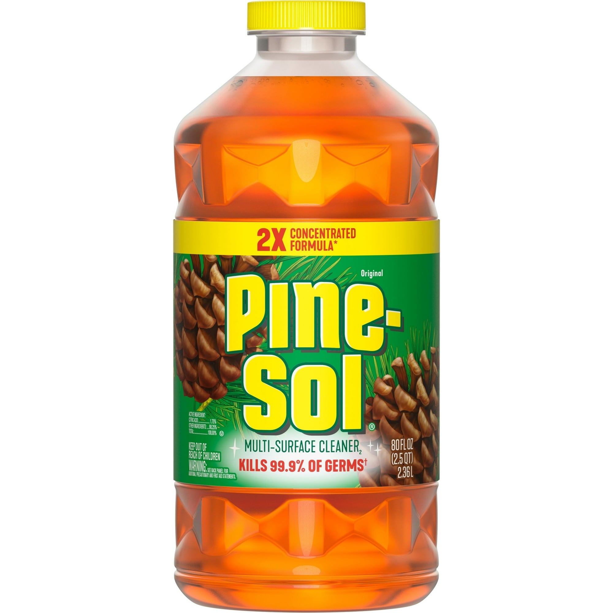 Pine-Sol Multi-Surface Cleaner - Original, 80 Fluid Ounces (Pack of 2)