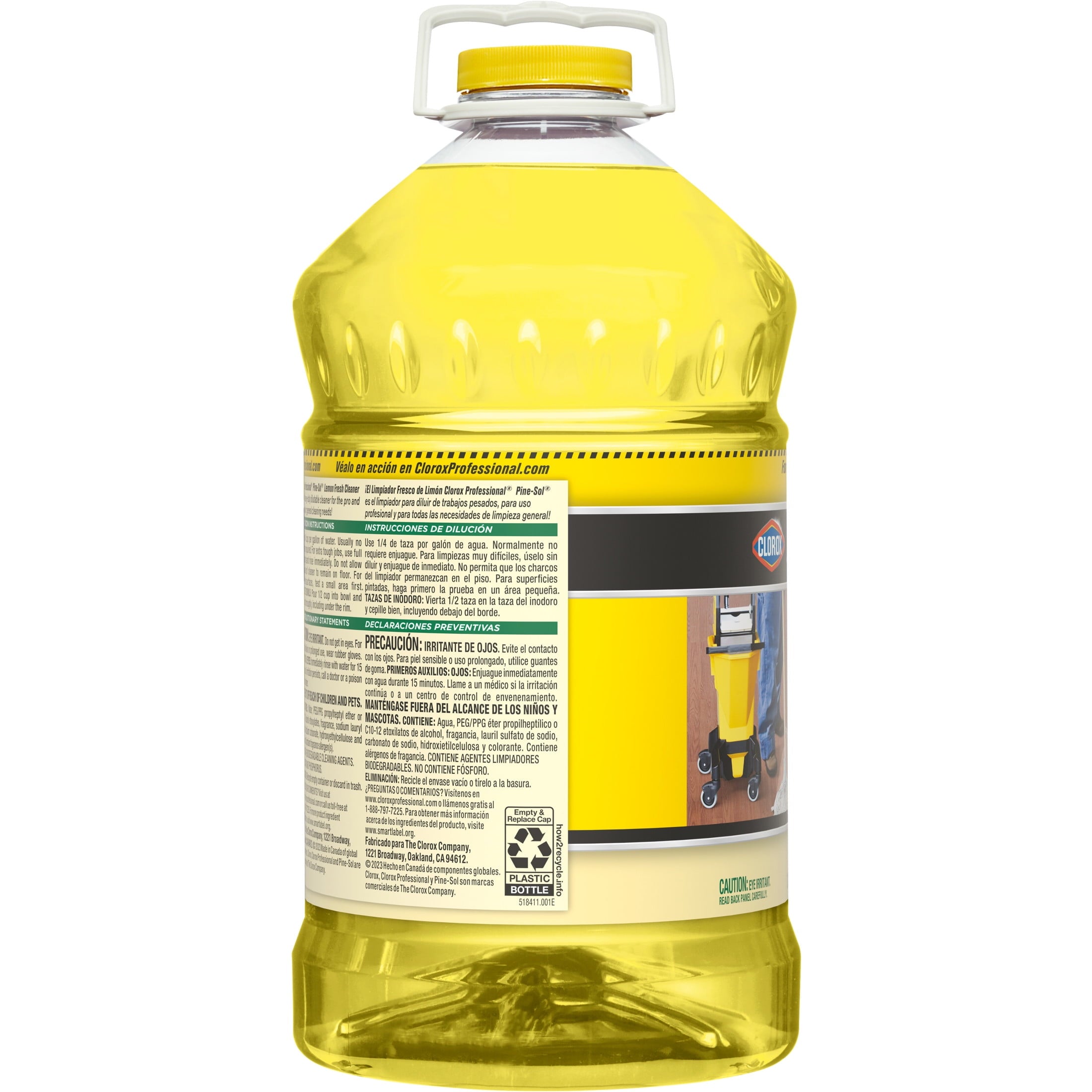 Clorox Professional Pine-Sol Multi-Surface Cleaner Lemon Fresh 144 fl oz