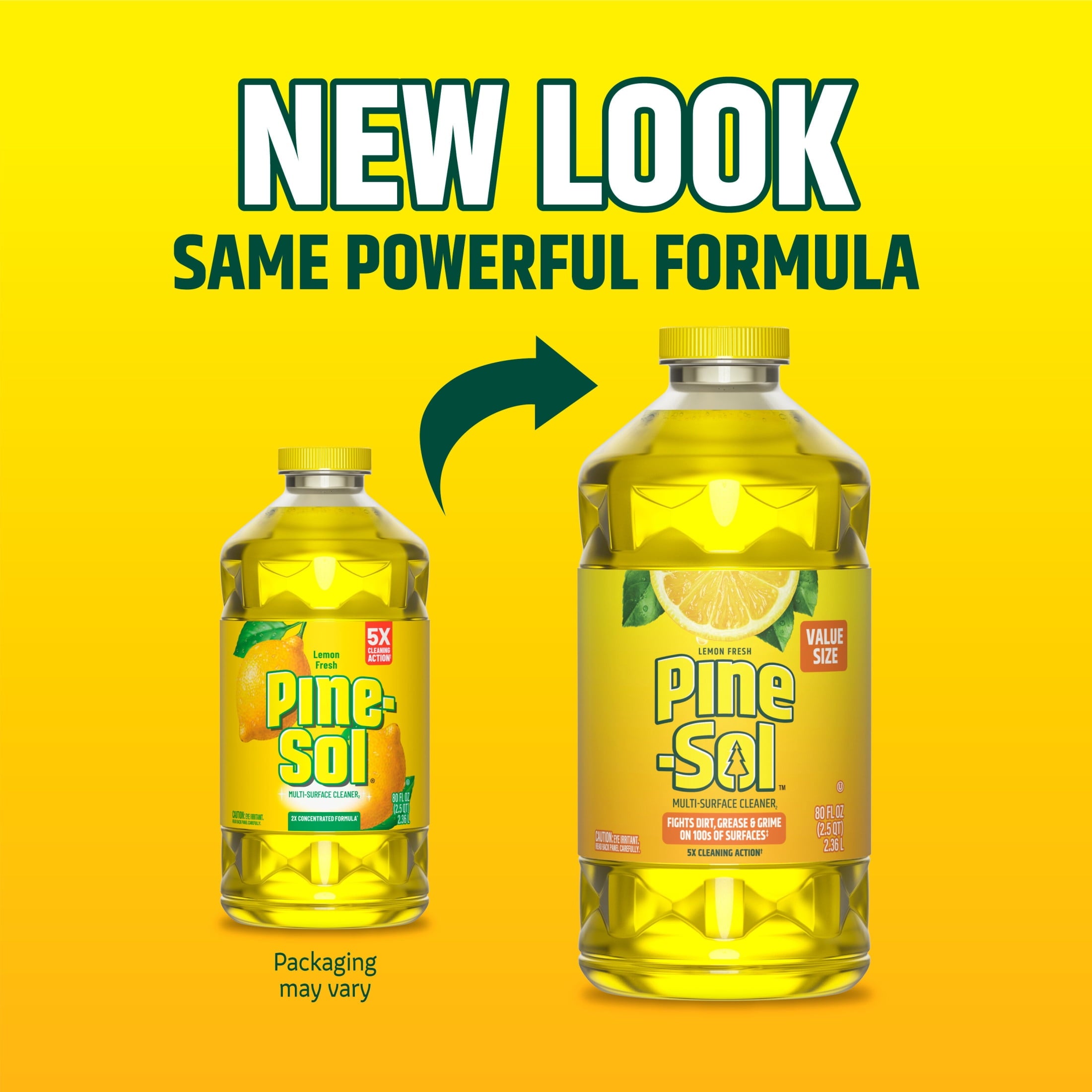 Pine-Sol Multi-Surface Cleaner - Lemon Fresh, 80 Fluid Ounces