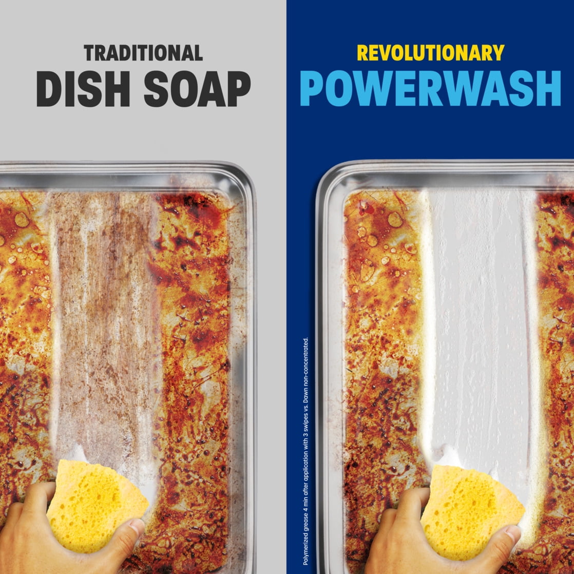 Dawn Powerwash Spray - Dish Soap, Dishwashing Liquid, Fresh, 1 Starter Kit, 16 Fl Oz
