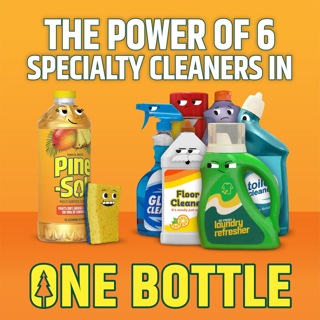 Pine-Sol Multi-Surface Cleaner - Tropical Breeze, 48 Fluid Ounces