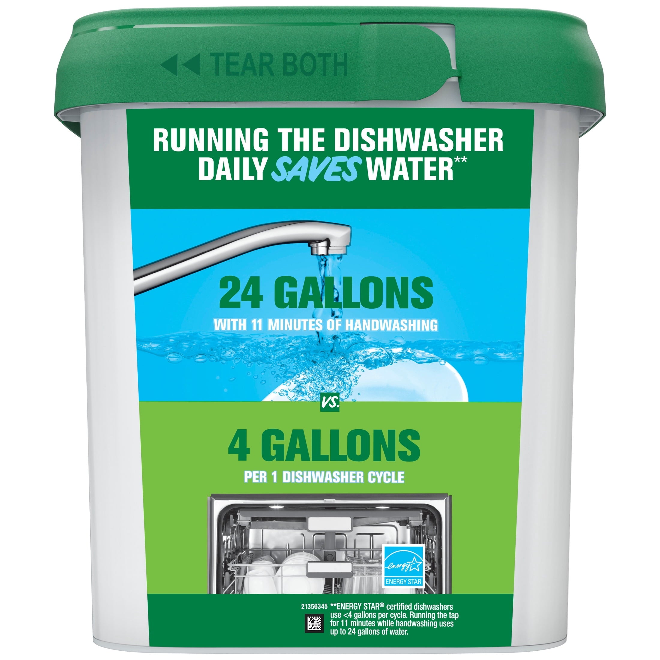 Cascade Free & Clear Dishwasher Pods - Dish Detergent Soap, Unscented, 47 Count