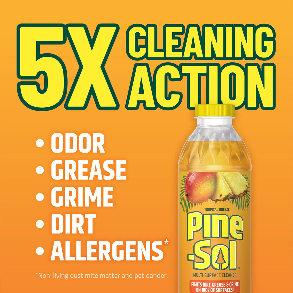 Pine-Sol Multi-Surface Cleaner - Tropical Breeze, 48 Fluid Ounces
